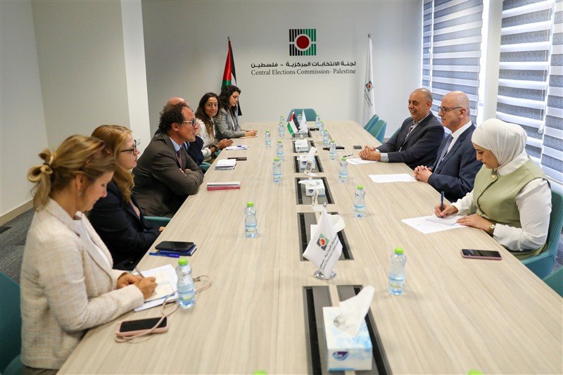 لجنة الانتخابات تستقبل البعثة الاستكشافية الأوروبية للانتخابات التشريعية 2026