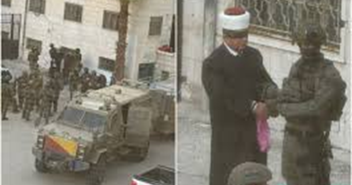 الاحتلال يعتقل وزير الأوقاف السابق الشيخ حاتم البكري 