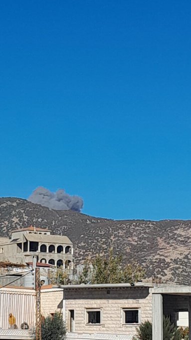 سلسلة غارات إسرائيلية تستهدف جنوب وشرق لبنان