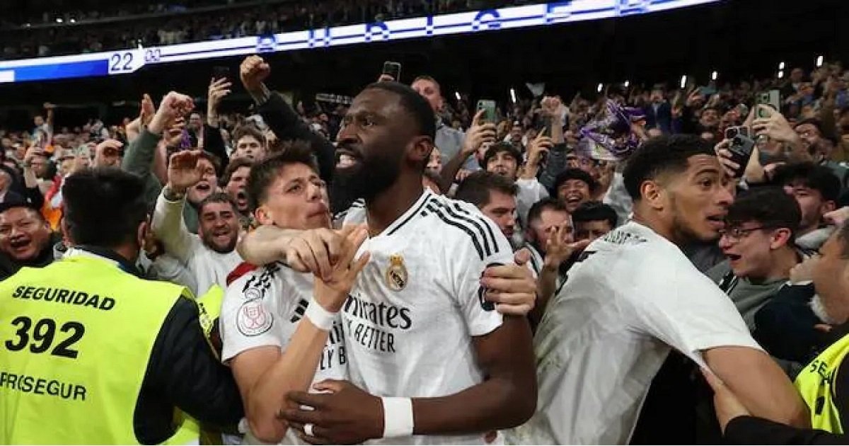 إيقاف مدافع ريال مدريد روديغر لـ6 مباريات