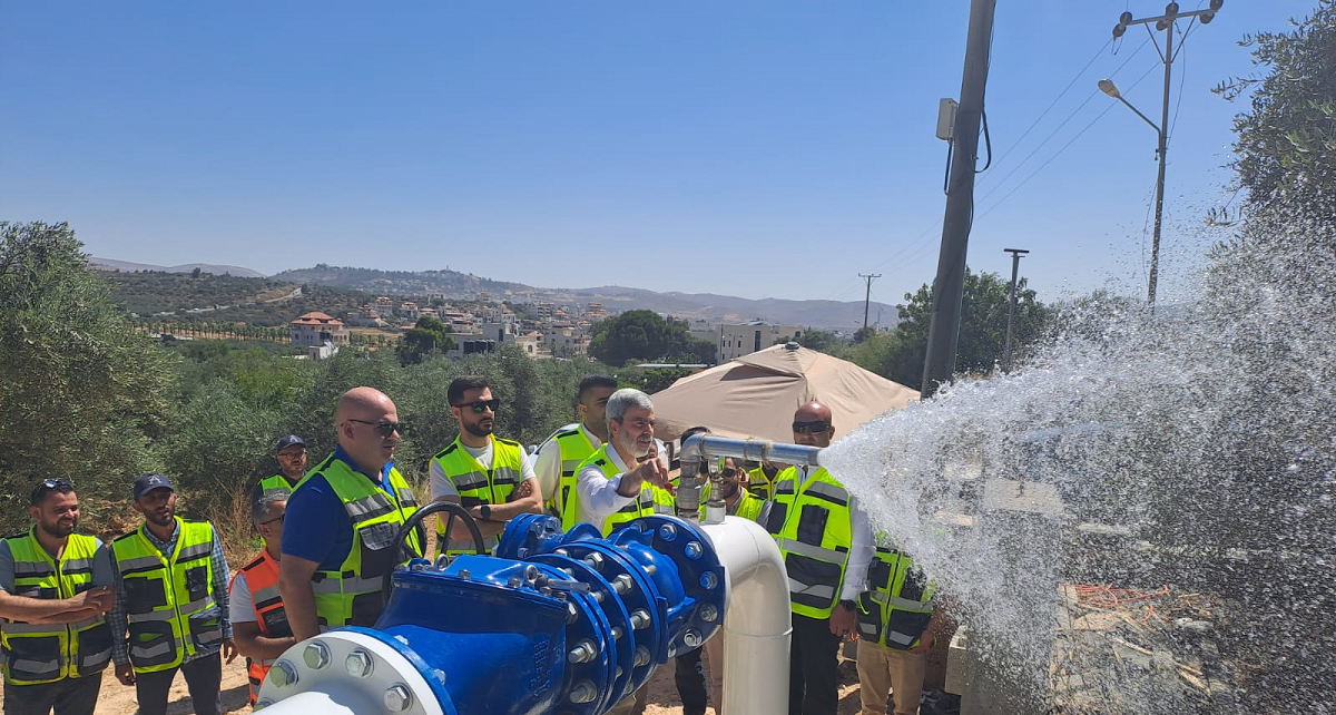 العطش يهدد اهالي مدينة رام الله بسبب عطل في احد الخطوط 