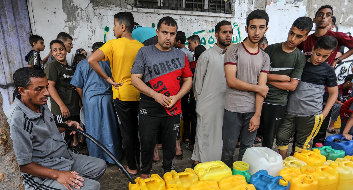رسميا : غزة تواجه كارثة عطش بعد توقف محطات التحلية وضخ المياه 