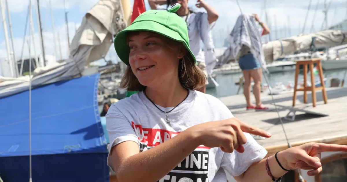 الناشطة جريتا تونبري تنضم لأسطول التضامن المتجه إلى غزة 