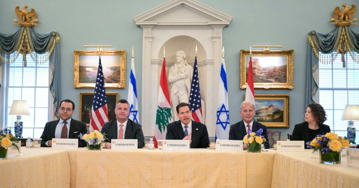 روبيو : محادثات إسرائيل ولبنان “التاريخية” ينبغي أن تتضمن إطارا لعملية سلام