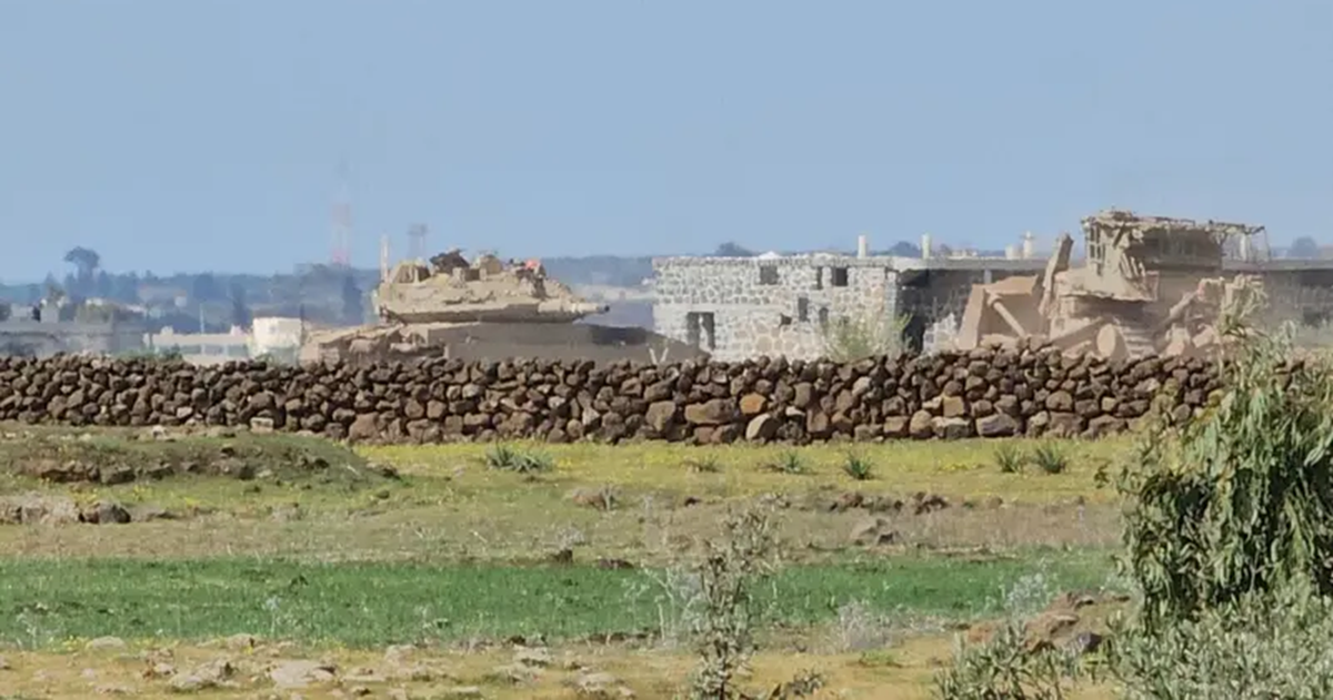 قوات الاحتلال  تتوغل بريف القنيطرة وتعتقل شابين