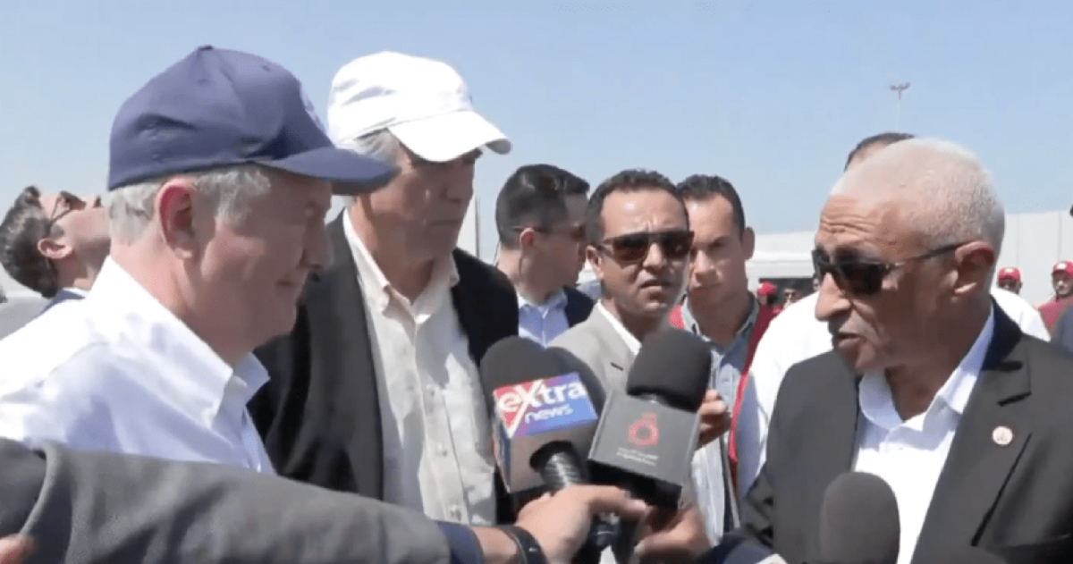 وفد من مجلس الشيوخ الأميركي يتفقد معبر رفح البري