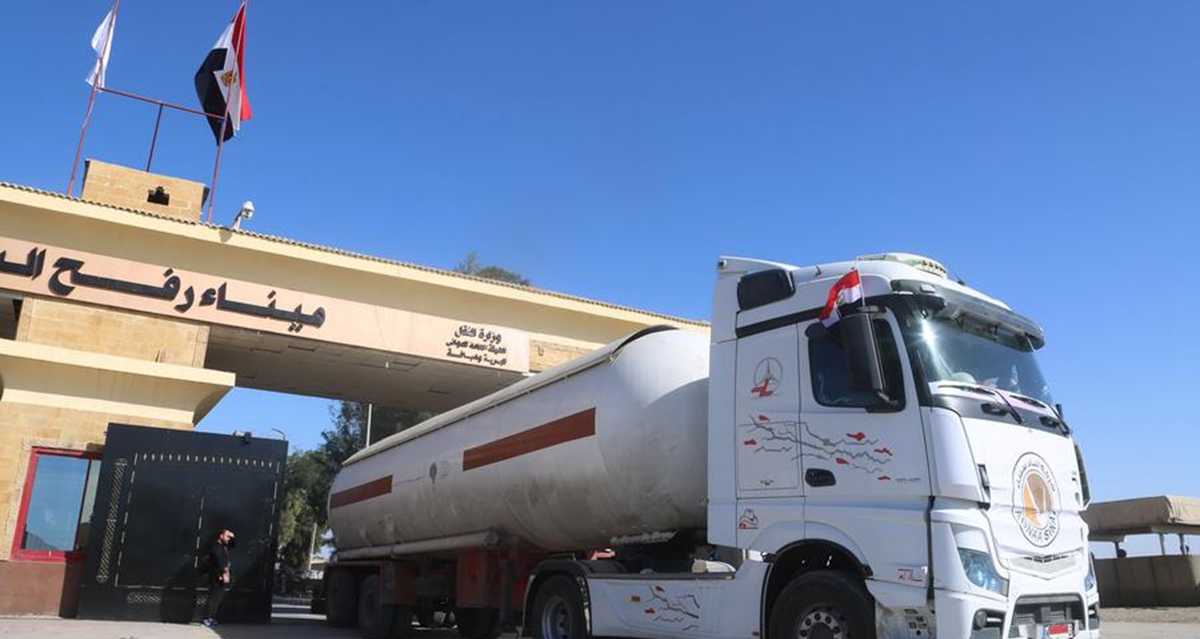 الأمم المتحدة تدخل أول شحنة وقود لغزة منذ 130 يوما