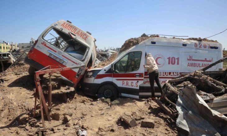 الهلال الأحمر: يحمل الاحتلال المسؤولية  عن سلامة مسعفيه 