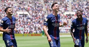 باريس سان جيرمان يفوز على أتلتيكو مدريد برباعية