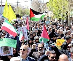 تظاهرات  شعبية واسعة  في إيران إحياءً "ليوم القدس" 