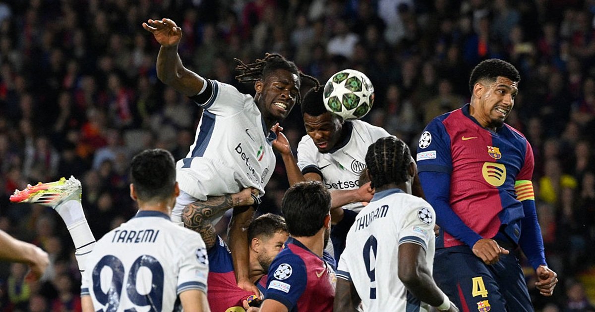 تعادل مثير بين برشلونة وإنتر ميلان في ذهاب نصف نهائي دوري أبطال أوروبا