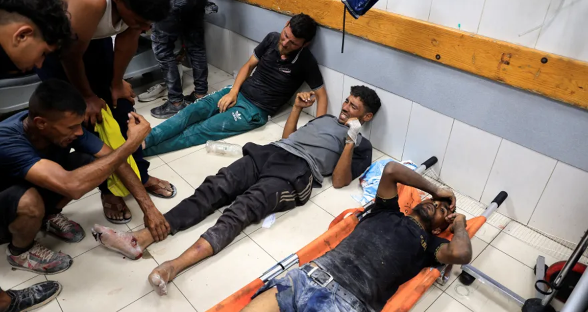 "الصحة العالمية": مستشفى ناصر في غزة تحول الى “ جناح ضخم" لعلاج الإصابات 