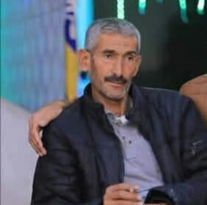 احمد المدني وزوجته اللذان دهستهما  الدبابات في بني سهيلا