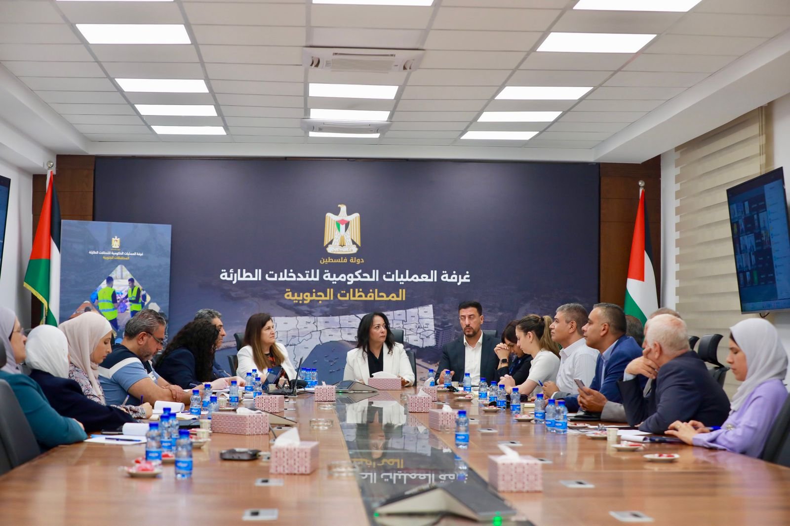 غرفة العمليات الحكومية: أوضاع النازحين في غزة حرجة وسط المنخفض الجوي الحالي