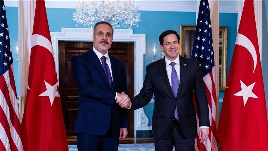 فيدان وروبيو يبحثان جهود وقف إطلاق النار بغزة