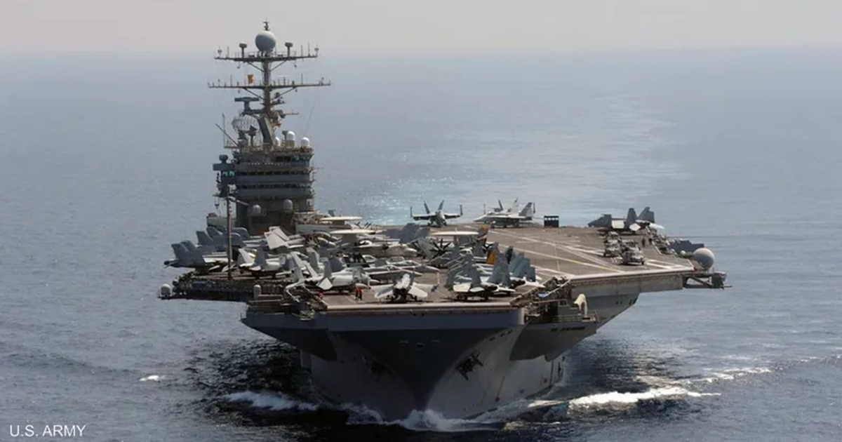 ايران تستهدف  سفن حربية أمريكية بمسيرات ردا على اعتراض سفينة