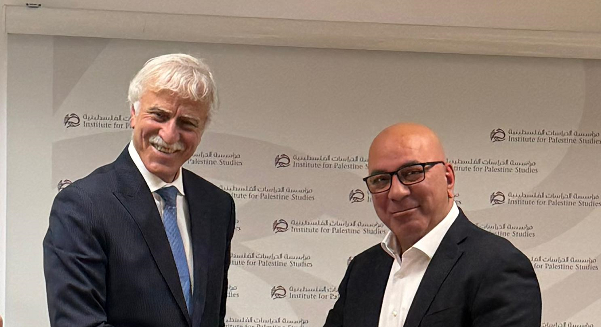 المكتبة الوطنية توقّع مذكرة تفاهم مع مؤسسة الدراسات الفلسطينية 