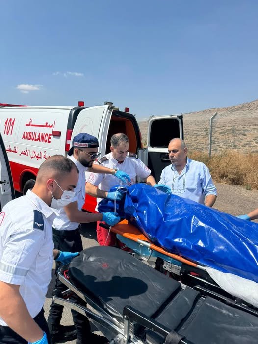 الاحتلال يسلم جثمان الشهيد الفتى جاد الله جهاد جاد الله من مخيم الفارعة