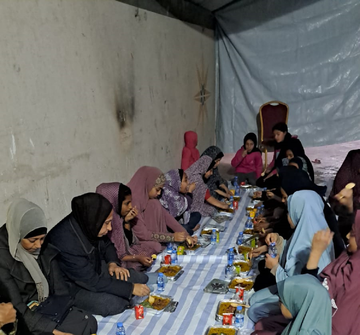 الجالية الفلسطينية في بريمن تواصل افطاراتها الجماعية وسقي الماء في غزة