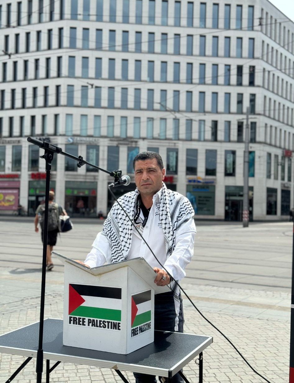 رئيس الجالية الفلسطينية في بريمن يدين اعتداءات الاحتلال بحق الاسرى والاسير مروان البرغوثي