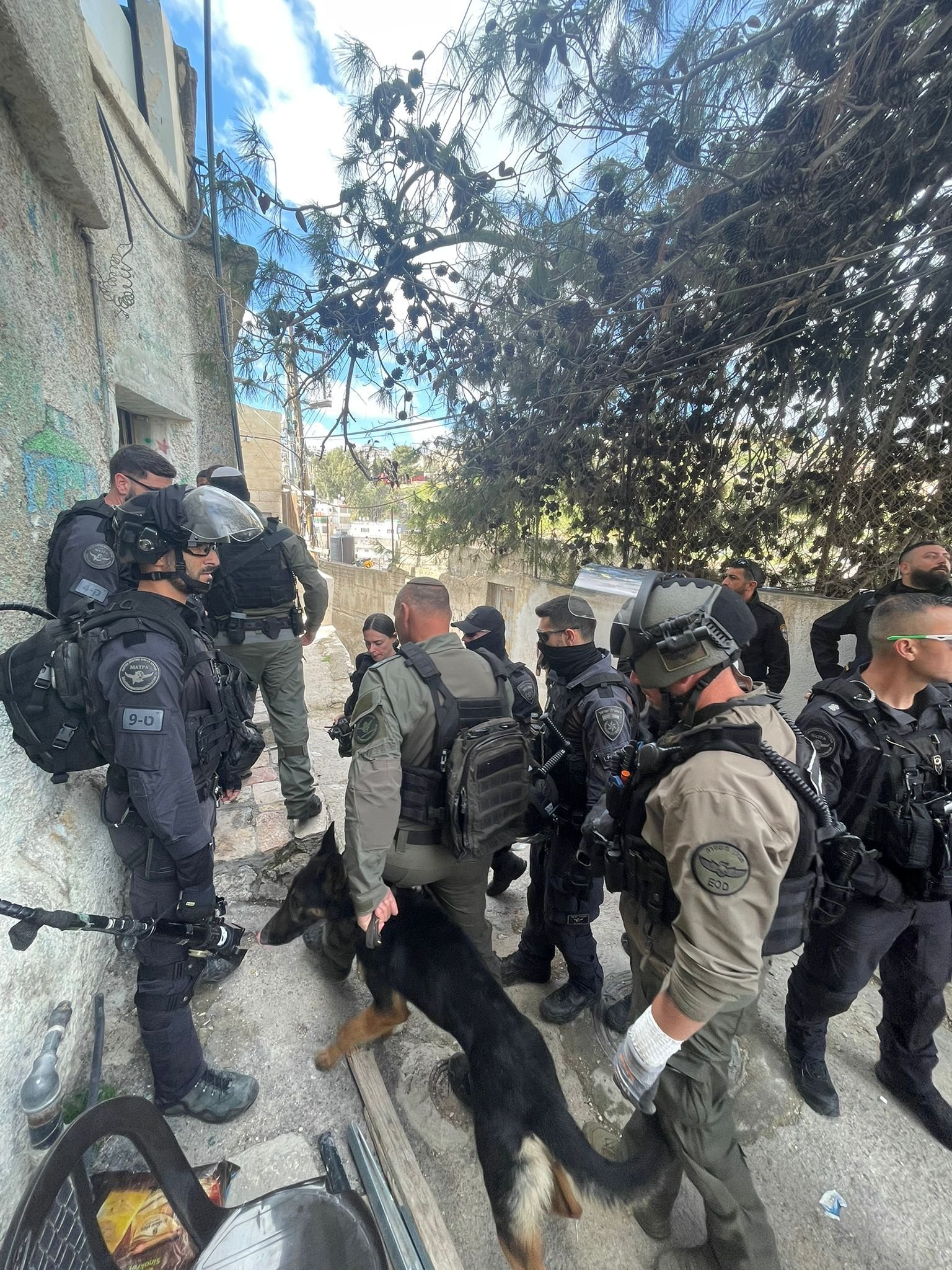 محافظة القدس: قوات الاحتلال تخلي 11 منزلا في بلدة سلوان