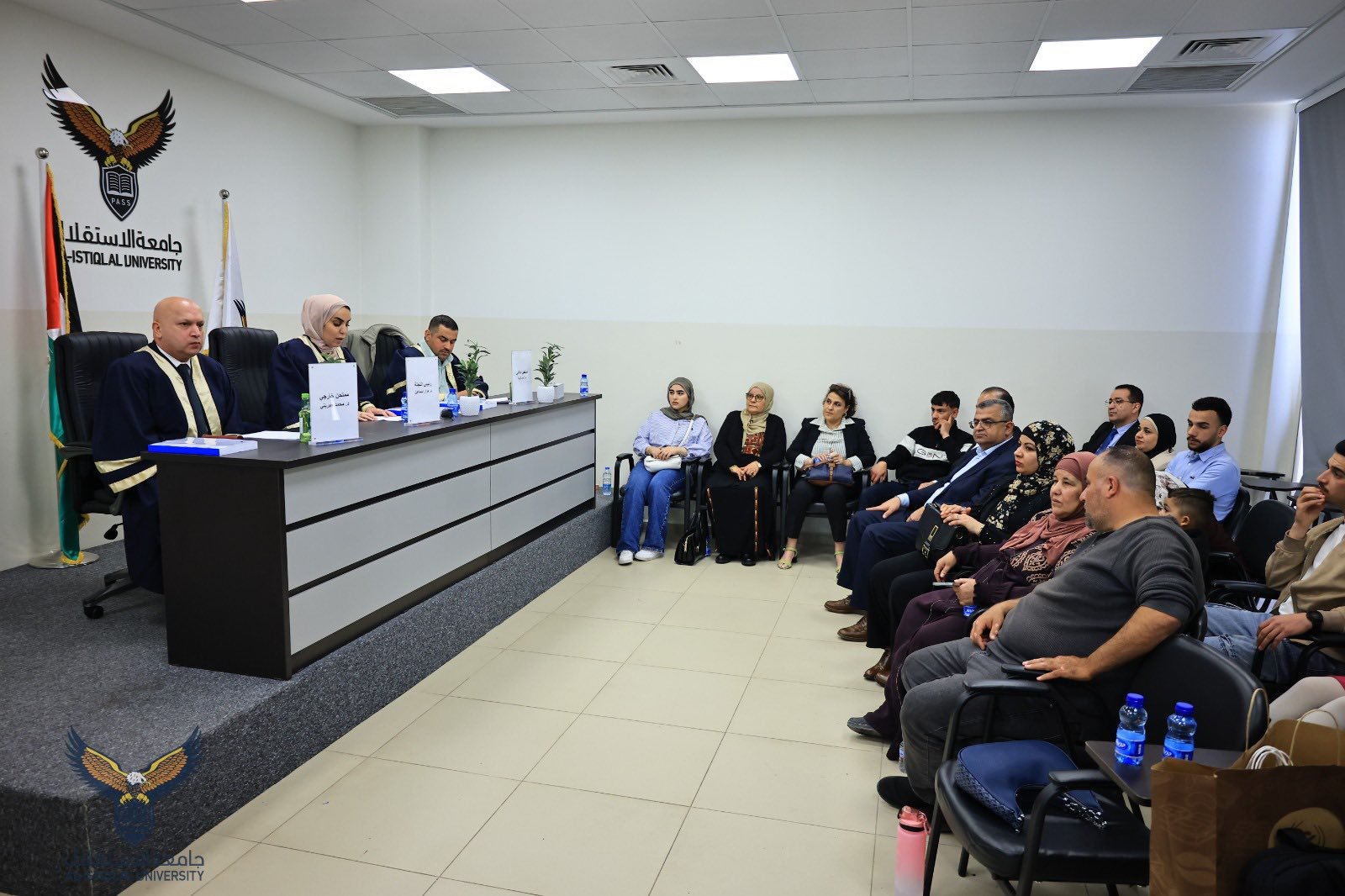 مناقشة رسالة ماجستير حول تداعيات العدوان الإسرائيلي 2023 على قطاع غزه – مسار التطبيع العربي الإسرائيلي