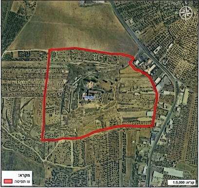 الاحتلال يُخطر بالاستيلاء على نحو 9 دونمات من أراضي قرية الفندقومية