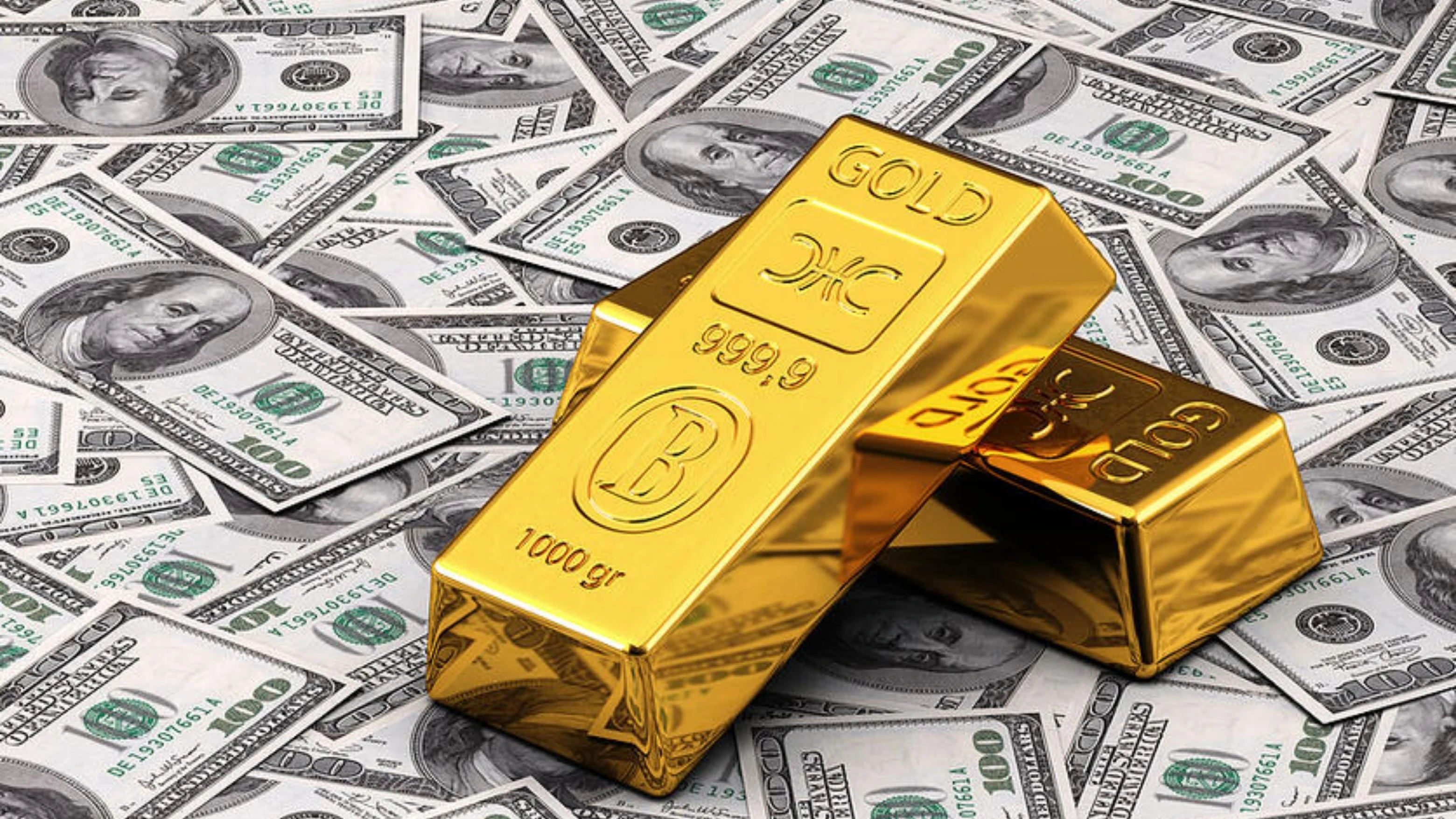 انخفاض أسعار الذهب مع ارتفاع مؤشر الدولار 