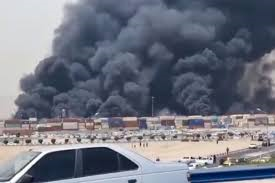 انفجار في ميناء بندر عباس جنوب إيران 