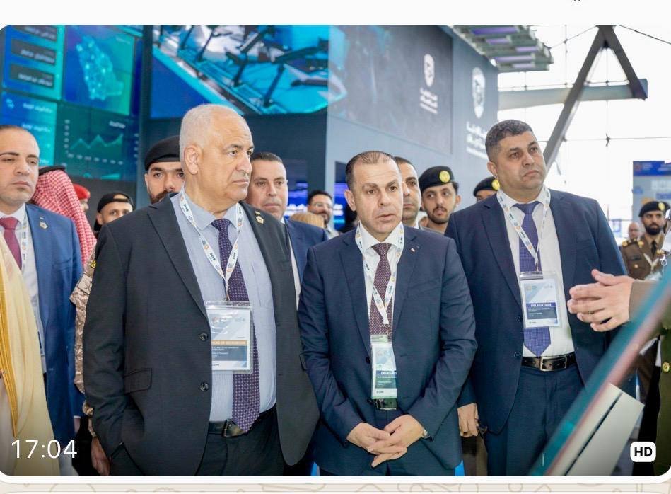 وزير الداخلية والوفد المرافق يشاركون في افتتاح معرض الدفاع العالمي 2026