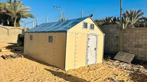 برنامج الأمم المتحدة الإنمائي:  إدخال وحدات إيواء إغاثية إلى غزة