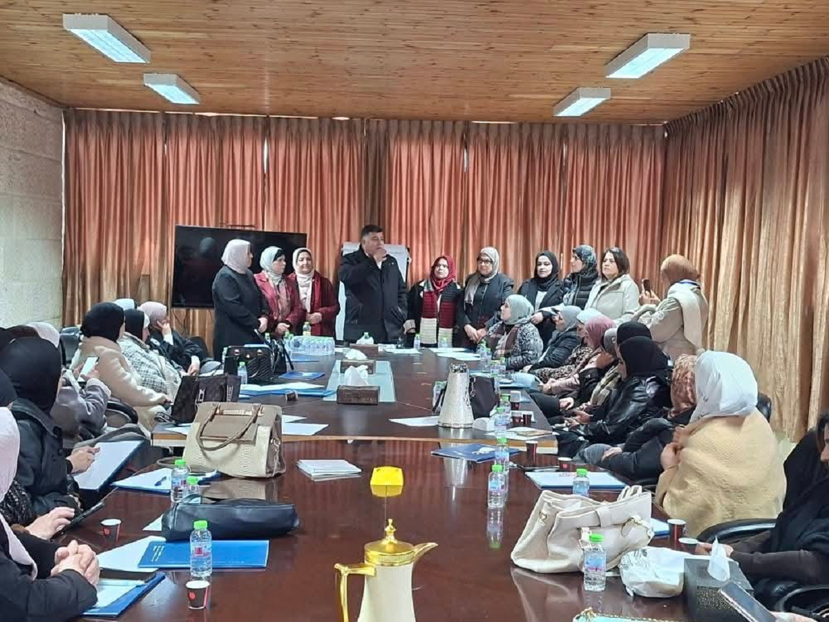 افتتاح دورة تدريبية للاتحاد العام للمرأة الفلسطينية بنابلس