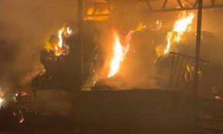 مستوطنون  يحرقون منزلا ومركبة في  ترمسعيا