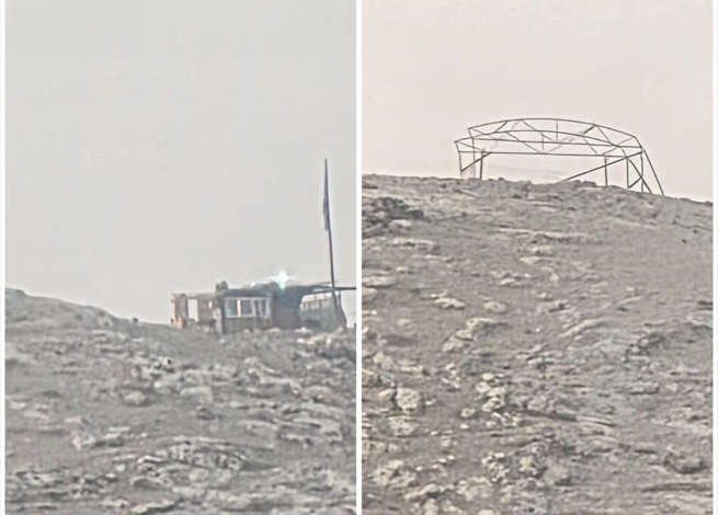 إقامة بؤرة استيطانية شرق  بلدة عناتا 