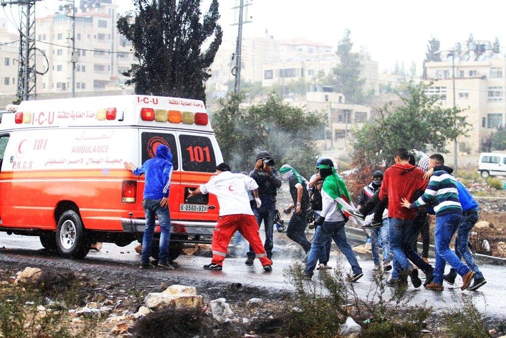 إصابة شاب  برصاص الاحتلال في قرية النبي صالح